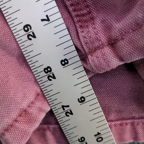 No Boundaries Men's Chino Shorts Pink Size 40 100% Cotton Slash Pockets - Picture 9 of 11